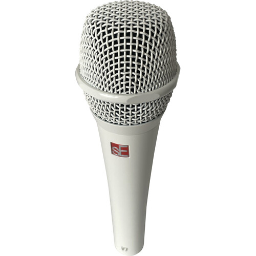 sE Electronics V7 Supercardioid Dynamic Handheld Vocal Microphone - White