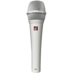 sE Electronics V7 Supercardioid Dynamic Handheld Vocal Microphone - White