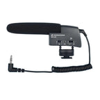Sennheiser MKE400 Pre-Polarised Condenser Small Shotgun Mic for Video Cameras