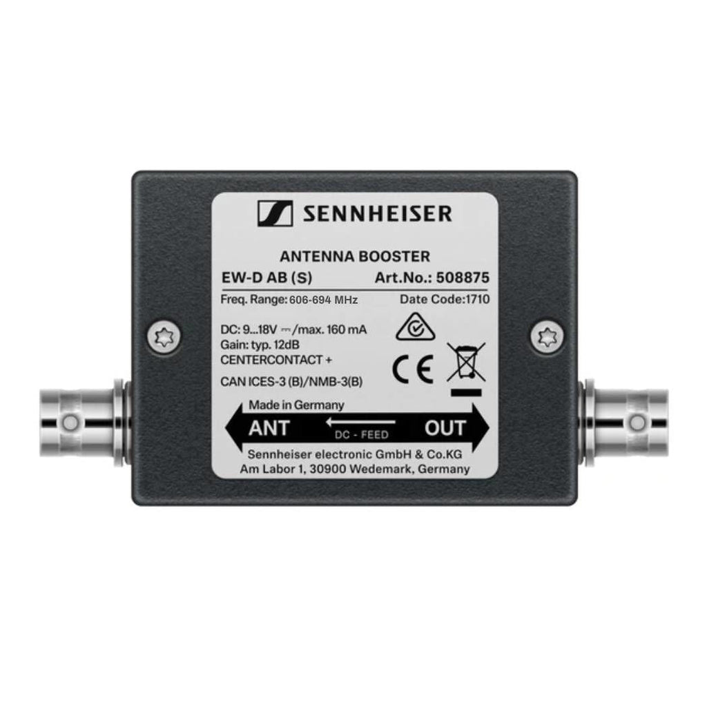 Sennheiser EW-D AB Inline Antenna Booster for EW-D Wireless Systems - Range S