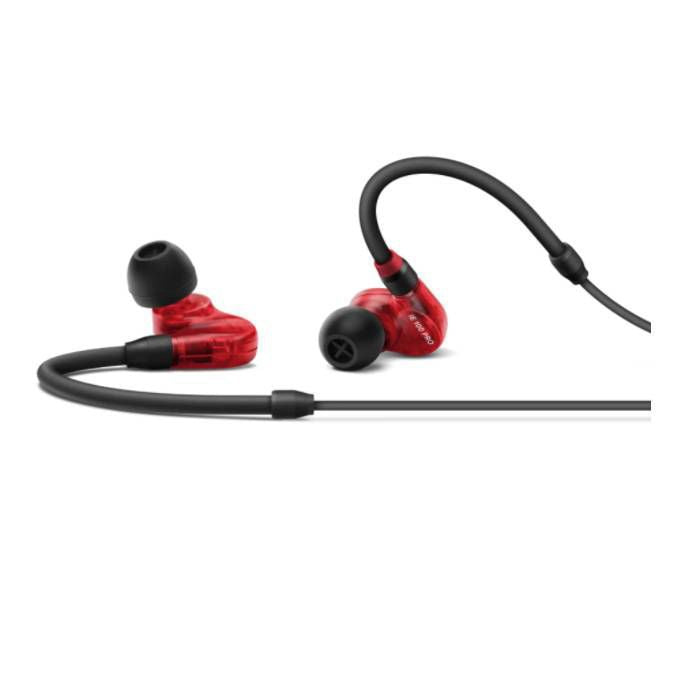 Sennheiser IE 100 PRO Wireless Professional In-Ear Headphones in Red