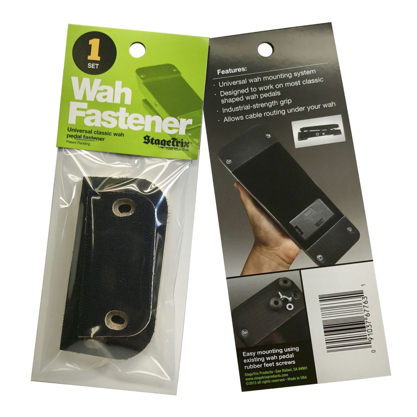 StageTrix SF2 Wah Fastener - Velcro