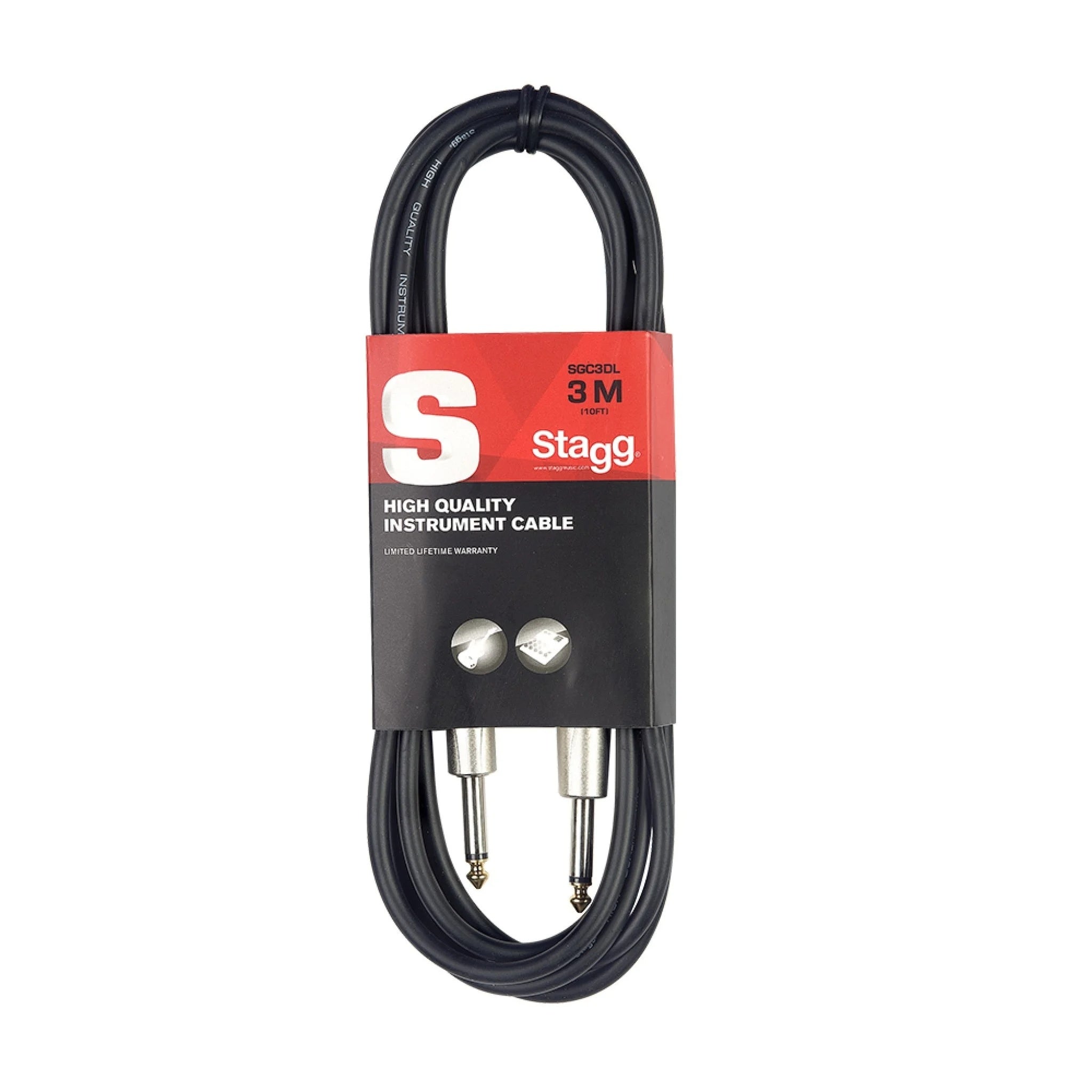 Stagg Inst Cable ST/ST (3m)