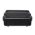 Gator SH-WSYS-CASE Shure wireless system case with padded compartments and sturdy zipper for secure transportation.
