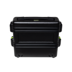 Gator SH-WSYS-CASE Shure wireless system case in black, protective bag with compartments for audio equipment and accessories.
