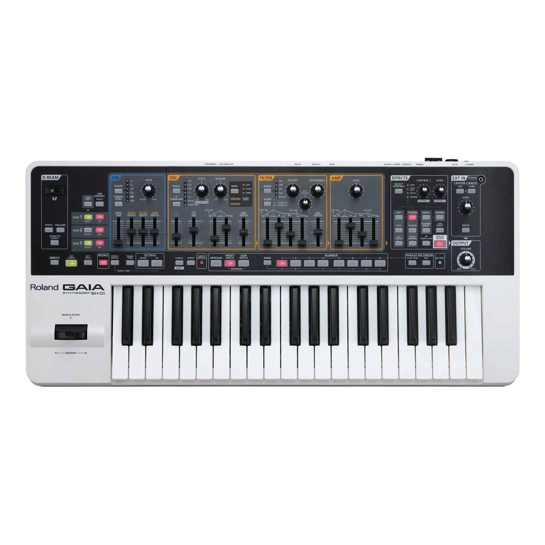 Roland GAIA SH-01 Synthesizer (SH01)