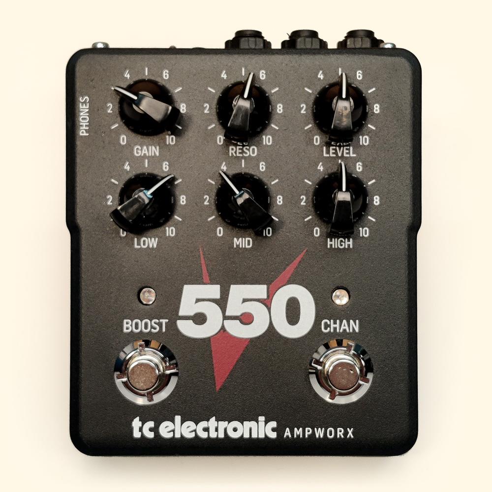 TC Electronic Ampworx V550 Dual-Channel Guitar Preamp Pedal - Preloved