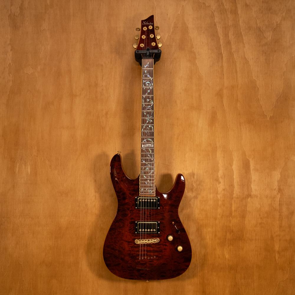 Schecter C-1 Classic Antique Amber Seymour Duncan PU MIK - Preloved