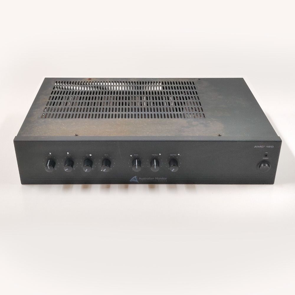Australian Monitor AMC+120 120W 4-channel Mixer Amplifier - Preloved