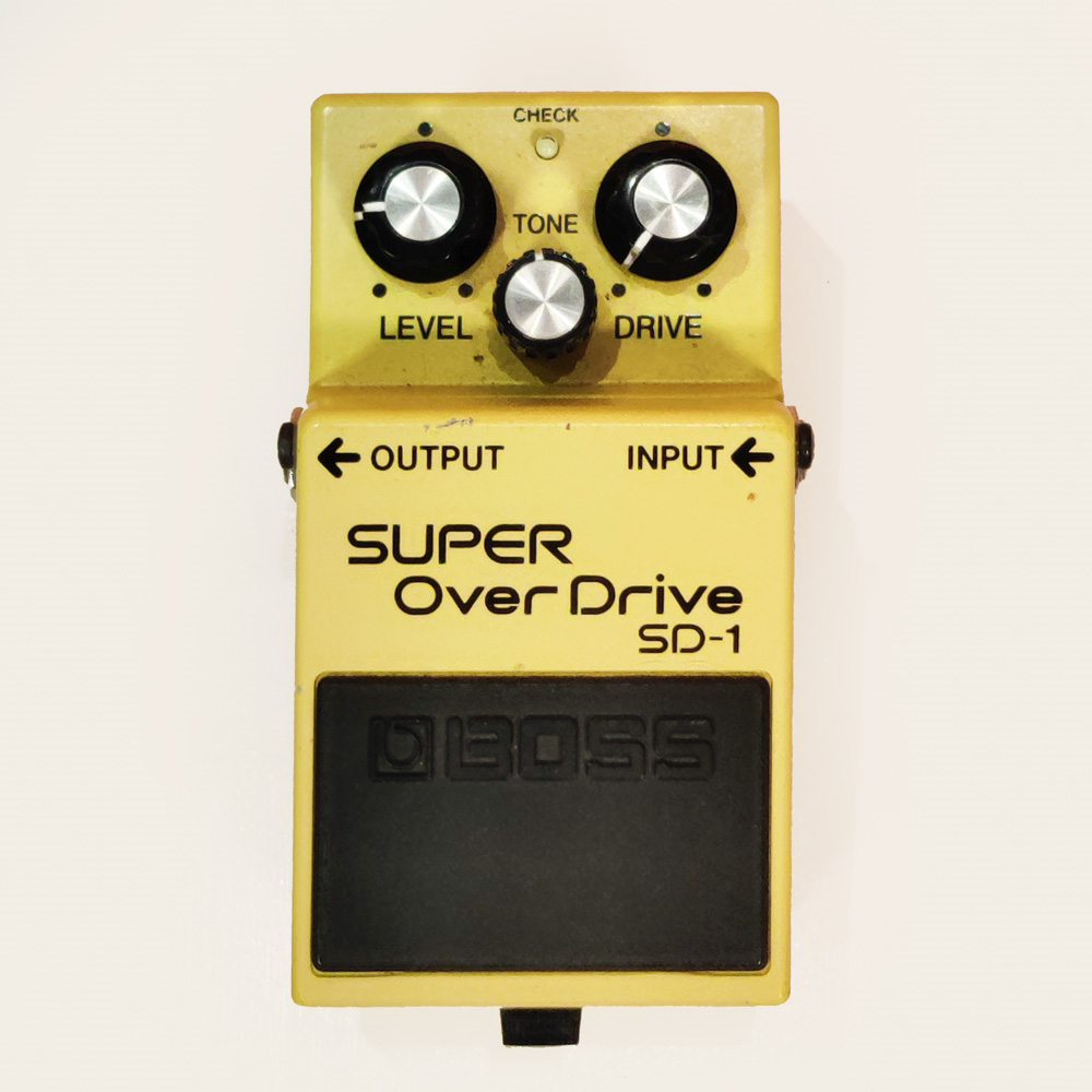 BOSS SD-1 SUPER OverDrive Guitar Effects Pedal - Preloved