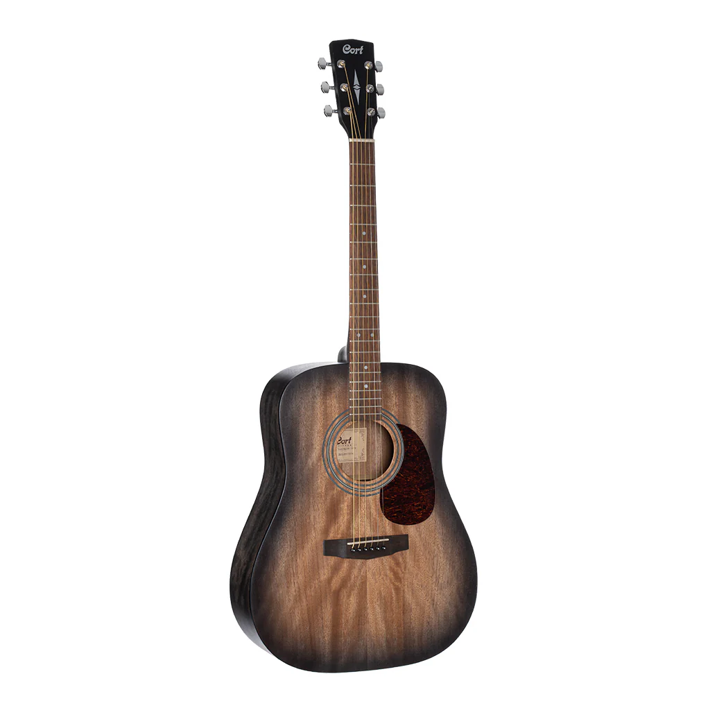 Cort Earth 60M Acoustic Guitar - Open Pore Trans Blackburst (B-Stock)