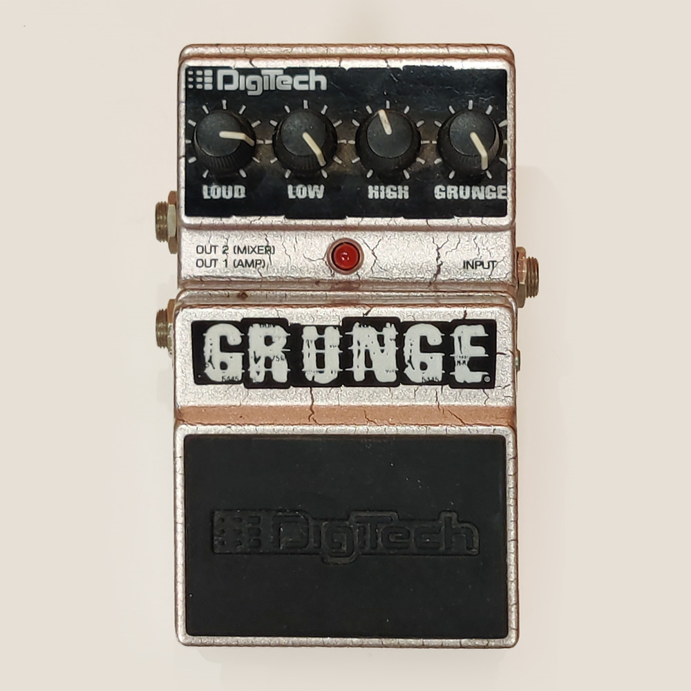 Digitech Grunge Distortion Guitar Effects Pedal - Preloved