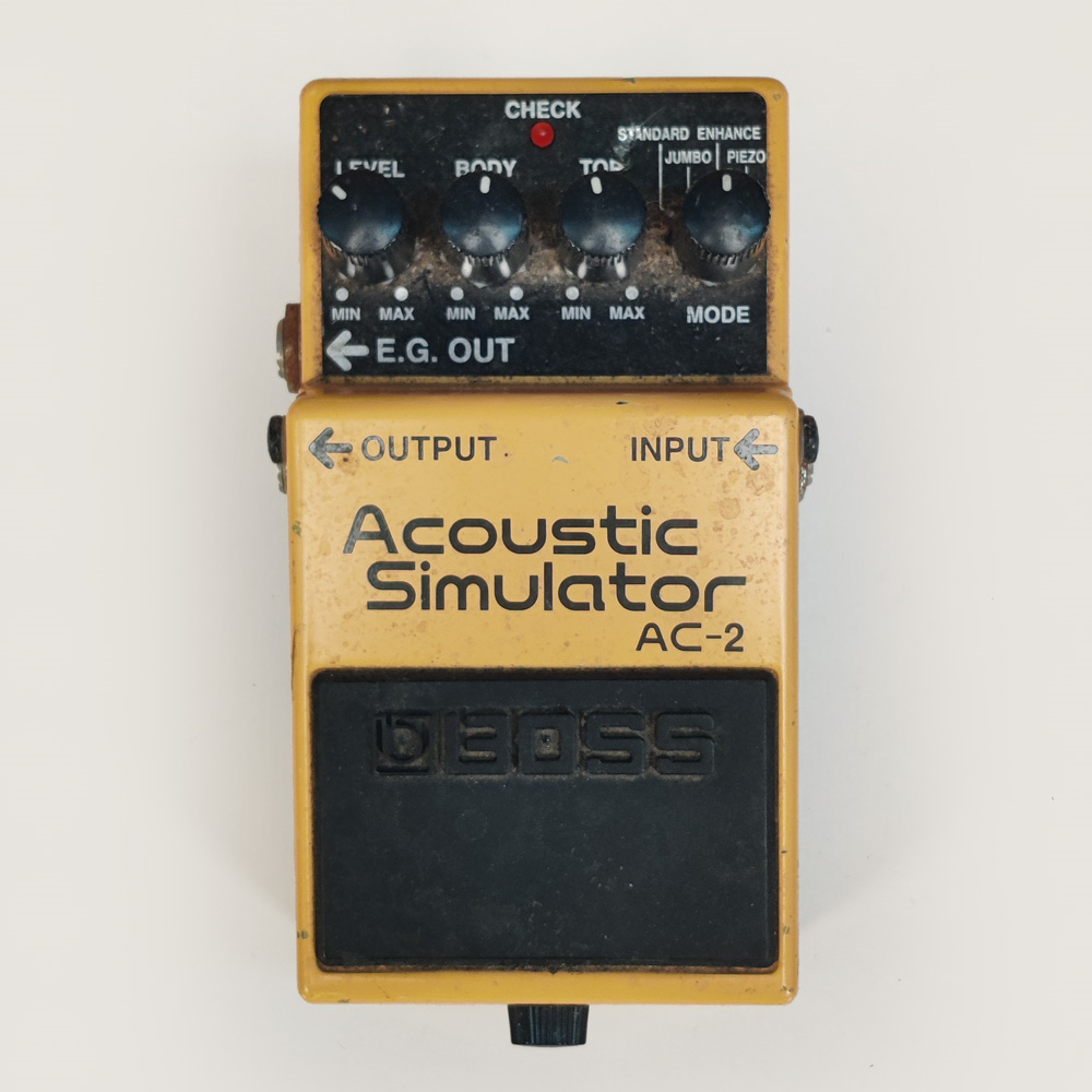Boss AC-2 Acoustic Simulator Guitar Pedal - Preloved