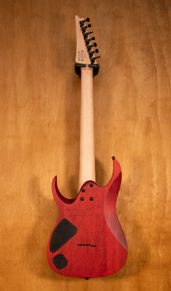 Ibanez RGA742FM 7-String Electric Guitar in Transparent Gray Flat (B-Stock)