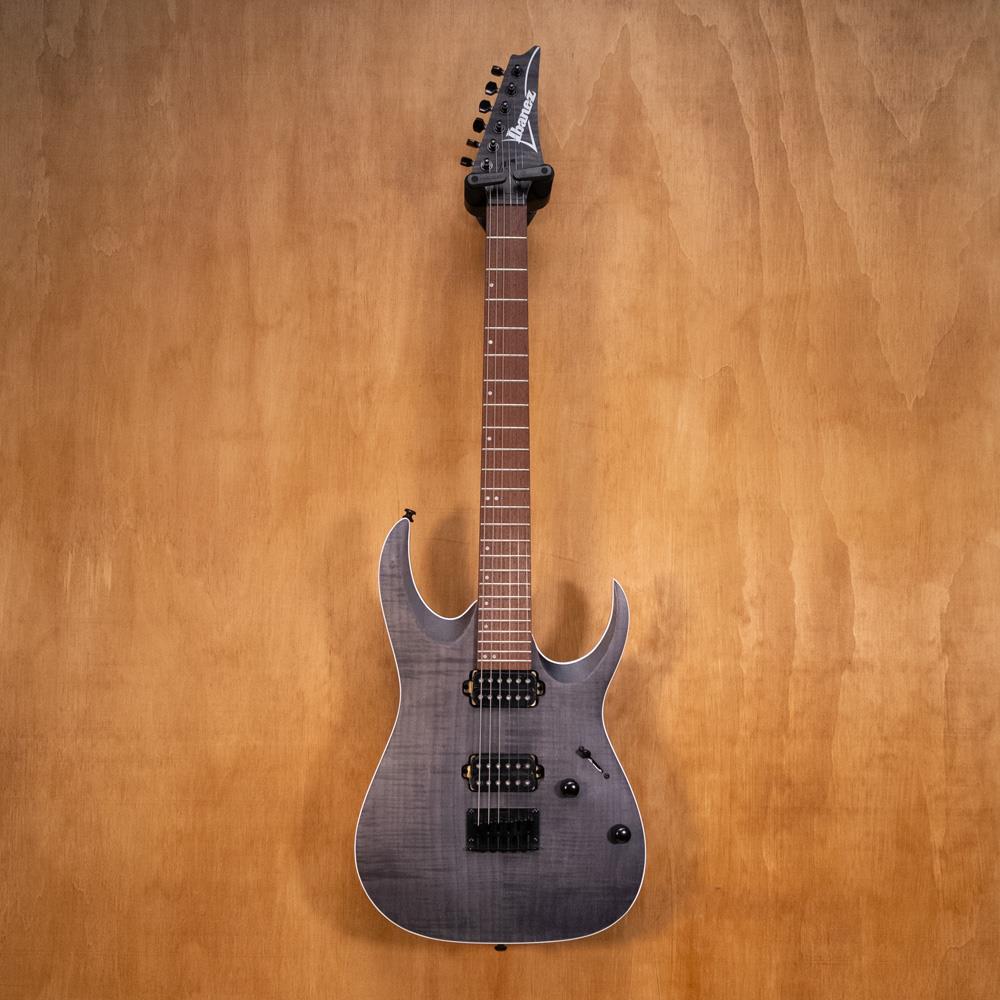 Ibanez RGA42FM Standard Electric Guitar in Transparent Gray Flat (B-Stock)