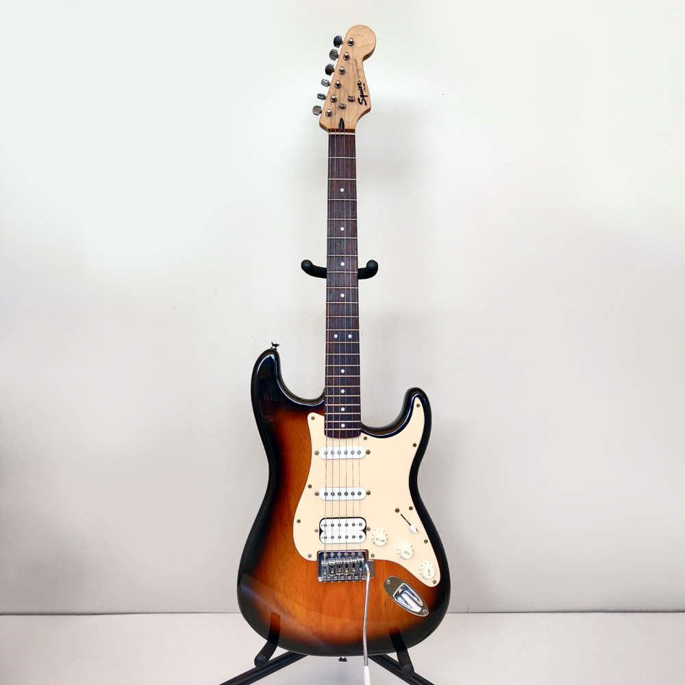 Squier Bullet Stratocaster Electric Guitar in Sunburst - Preloved