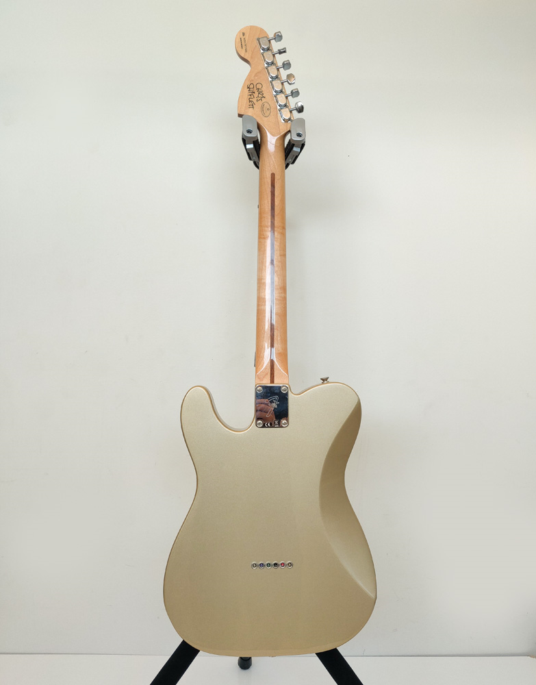 Fender Chris Shifflett Telecaster Deluxe in Shoreline Gold - Preloved