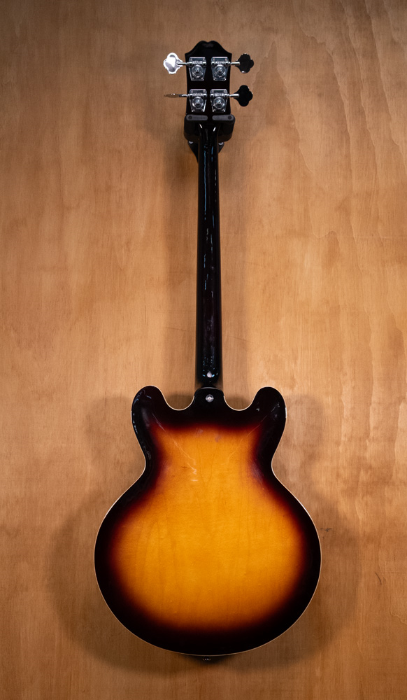 Epiphone Rivoli II Bass Guitar Reissue Inc Case - Preloved