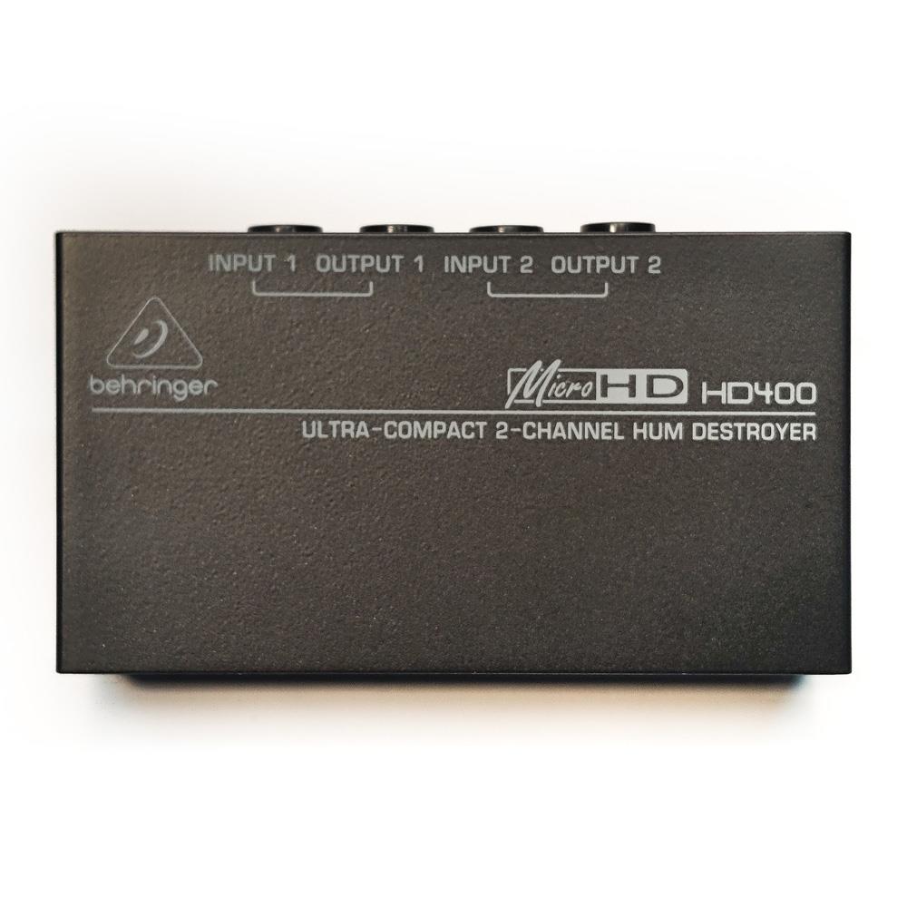 Behringer MicroHD HD400 2 Channel Hum Destroyer - Preloved