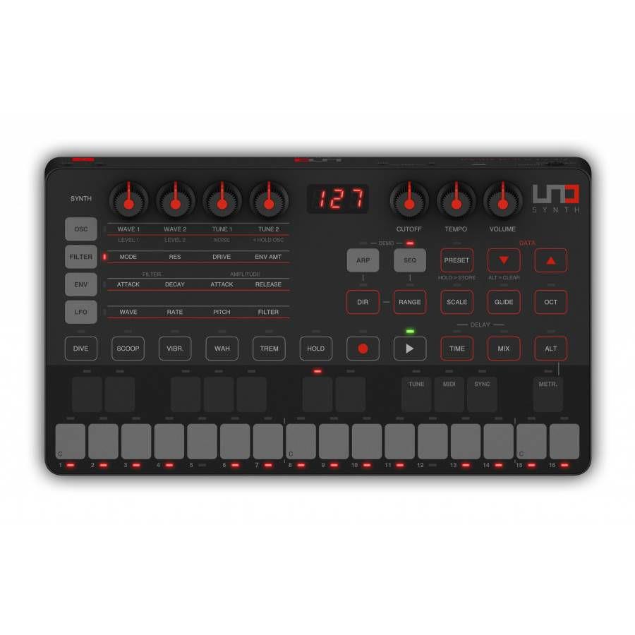 IK Multimedia UNO Synth Portable Synth (EX DISPLAY) - Preloved