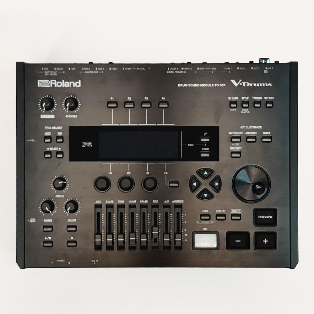Roland TD50X V-Drums Electronic Drum Module (EX DISPLAY) - Preloved