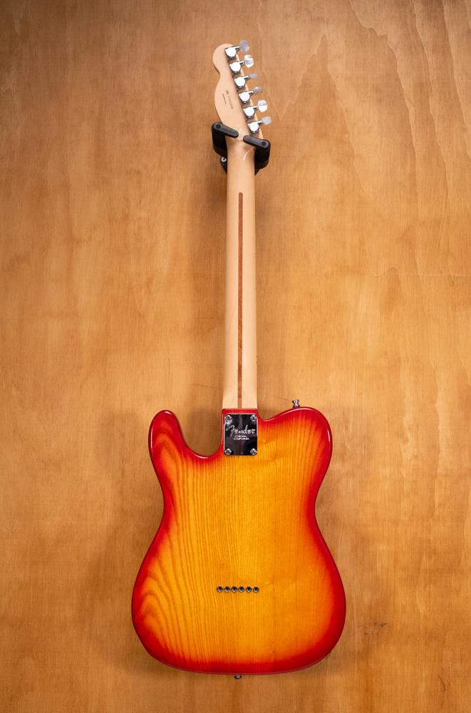 Preloved Fender Telecaster electric guitar with USA neck, featuring a classic body and vintage-style hardware.