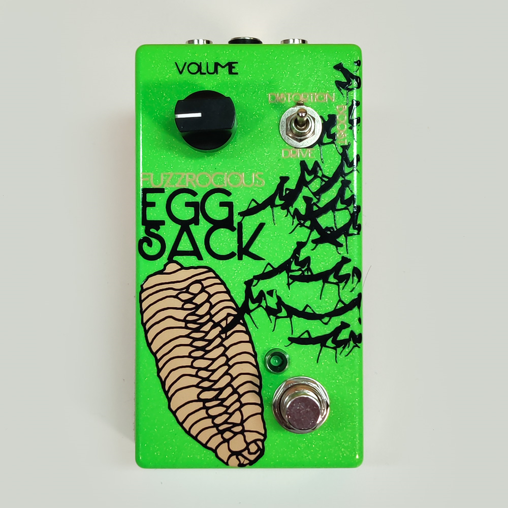 Fuzzrocious Egg Sack Guitar Effects Pedal - Preloved