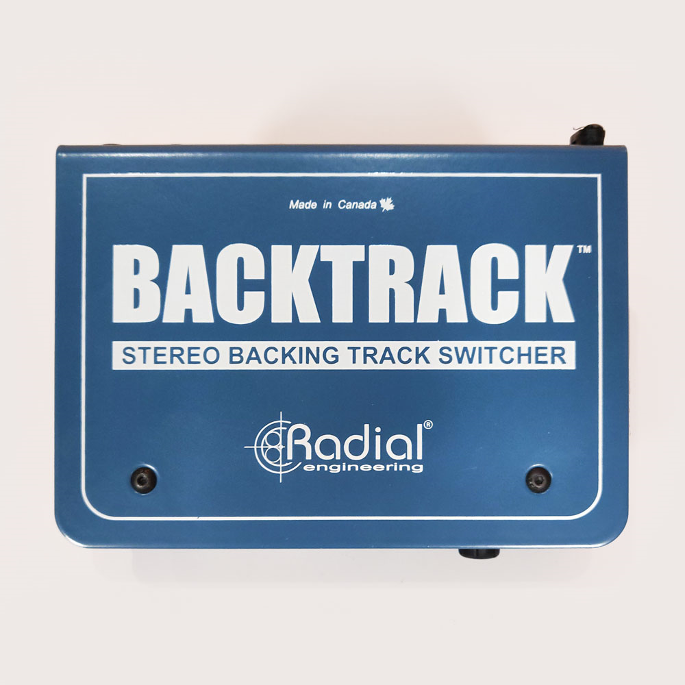 Radial Engineering BackTrack Stereo Backing Track Switcher - Preloved (Mint Condition)