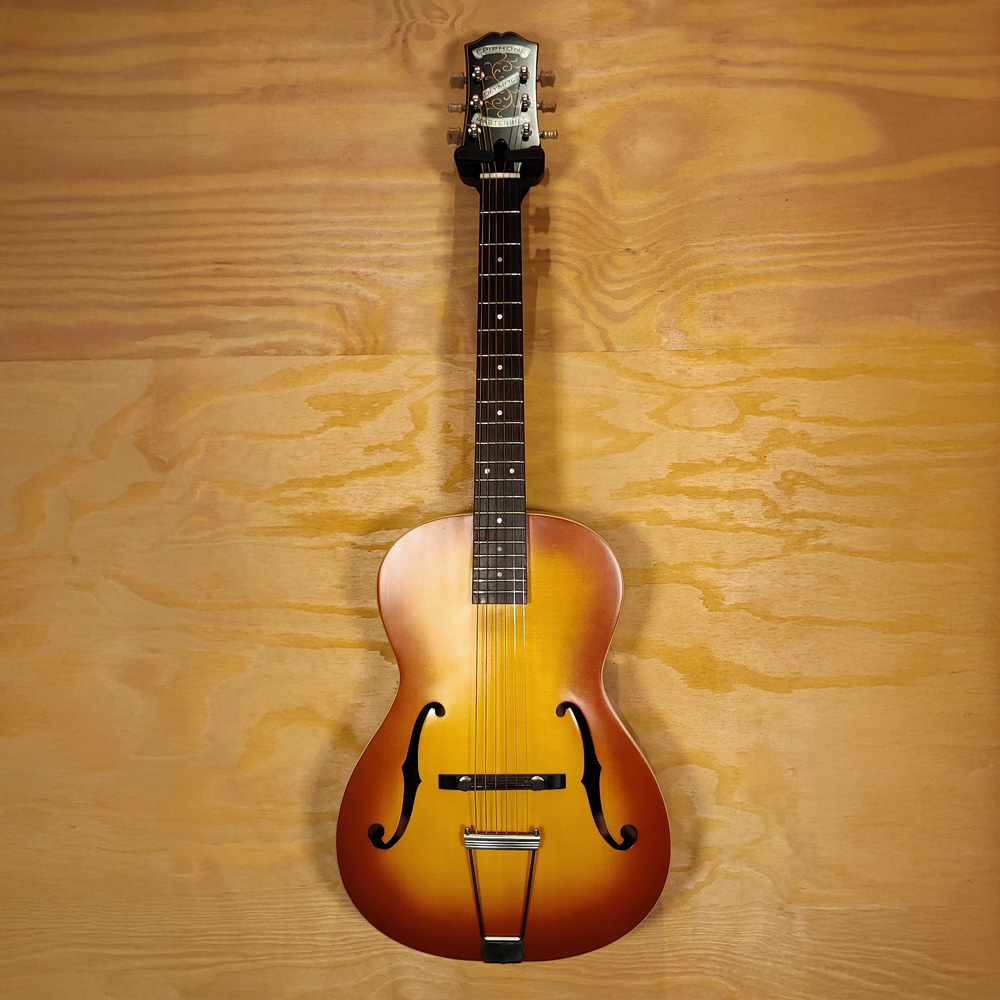 Epiphone Masterbuilt Century Olympic Acoustic Guitar in Honeyburst - Preloved