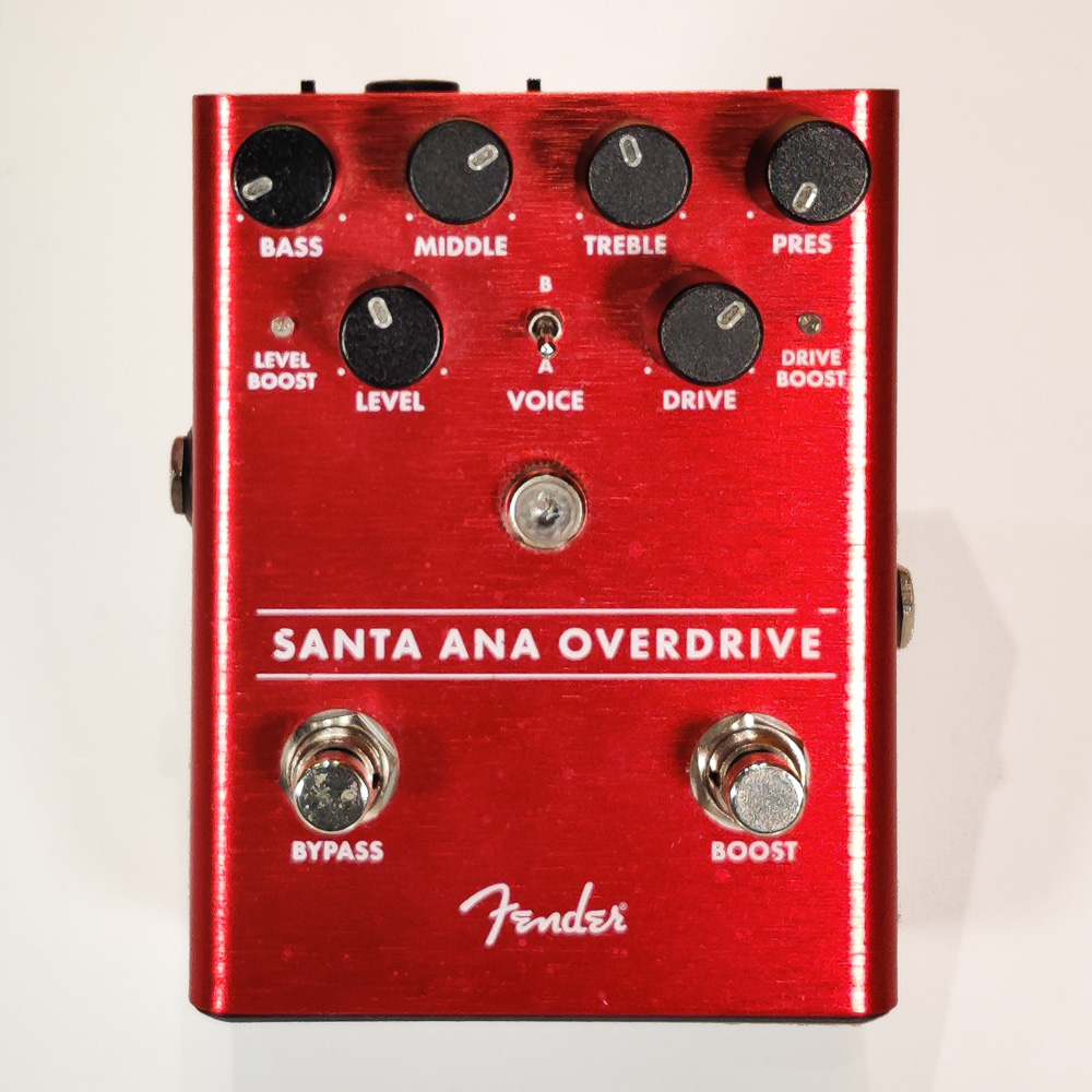 Fender Santa Ana Overdrive Guitar Effects Pedal - Preloved