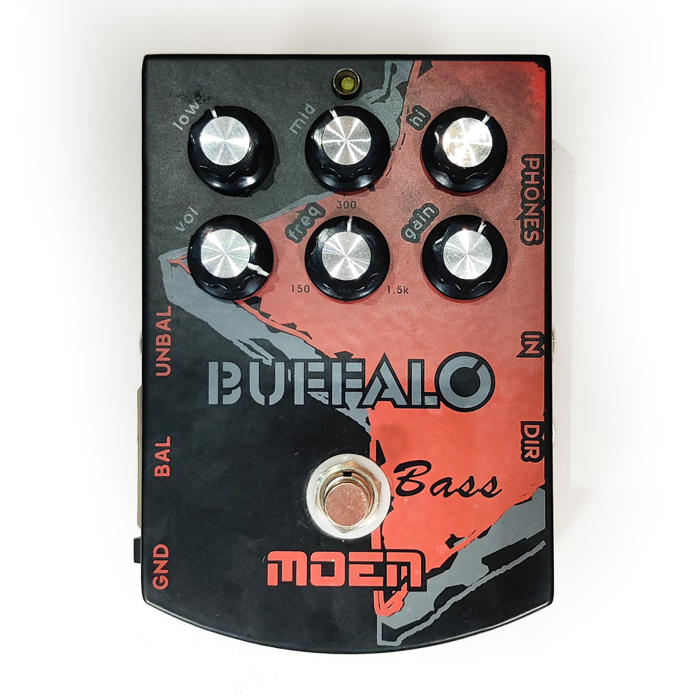 Moen Buffalo Bass Guitar Effects Pedal - Preloved