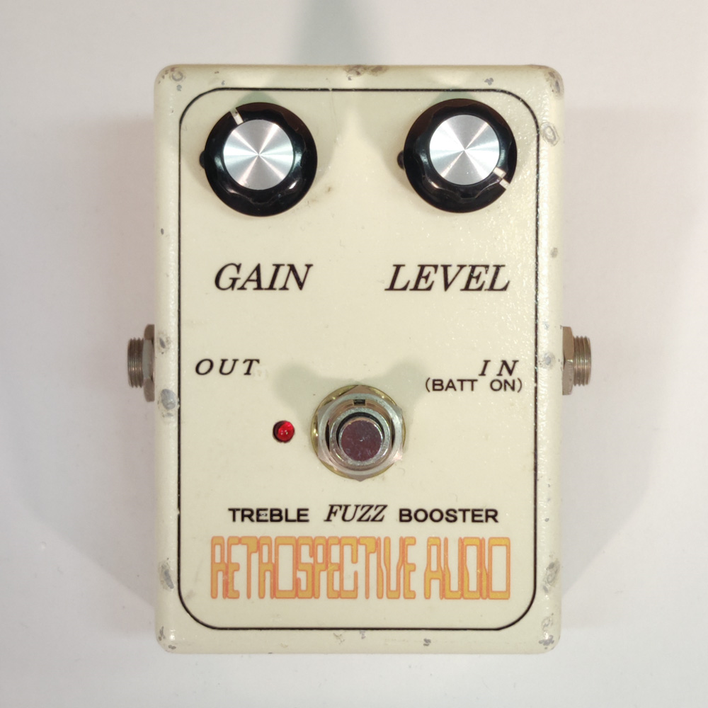 Retrospective Audio Treble Fuzz Booster Guitar Effects Pedal Hand Built Japan - Preloved