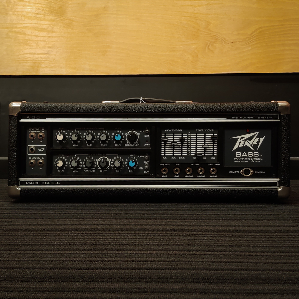 Peavey USA Mark III Bass Guitar Amplifier Head - Preloved