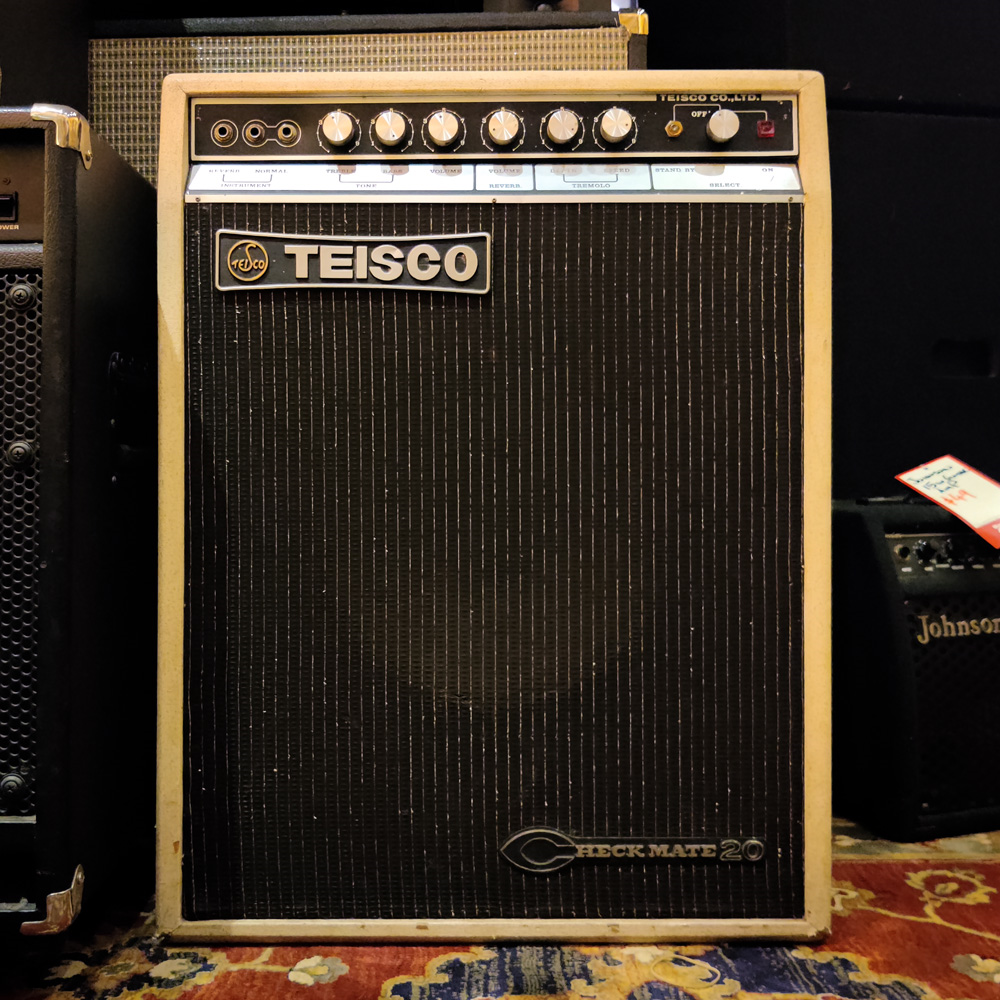 Teisco 1960s Checkmate 20 Valve Guitar Amplifier Combo (20w) - Preloved