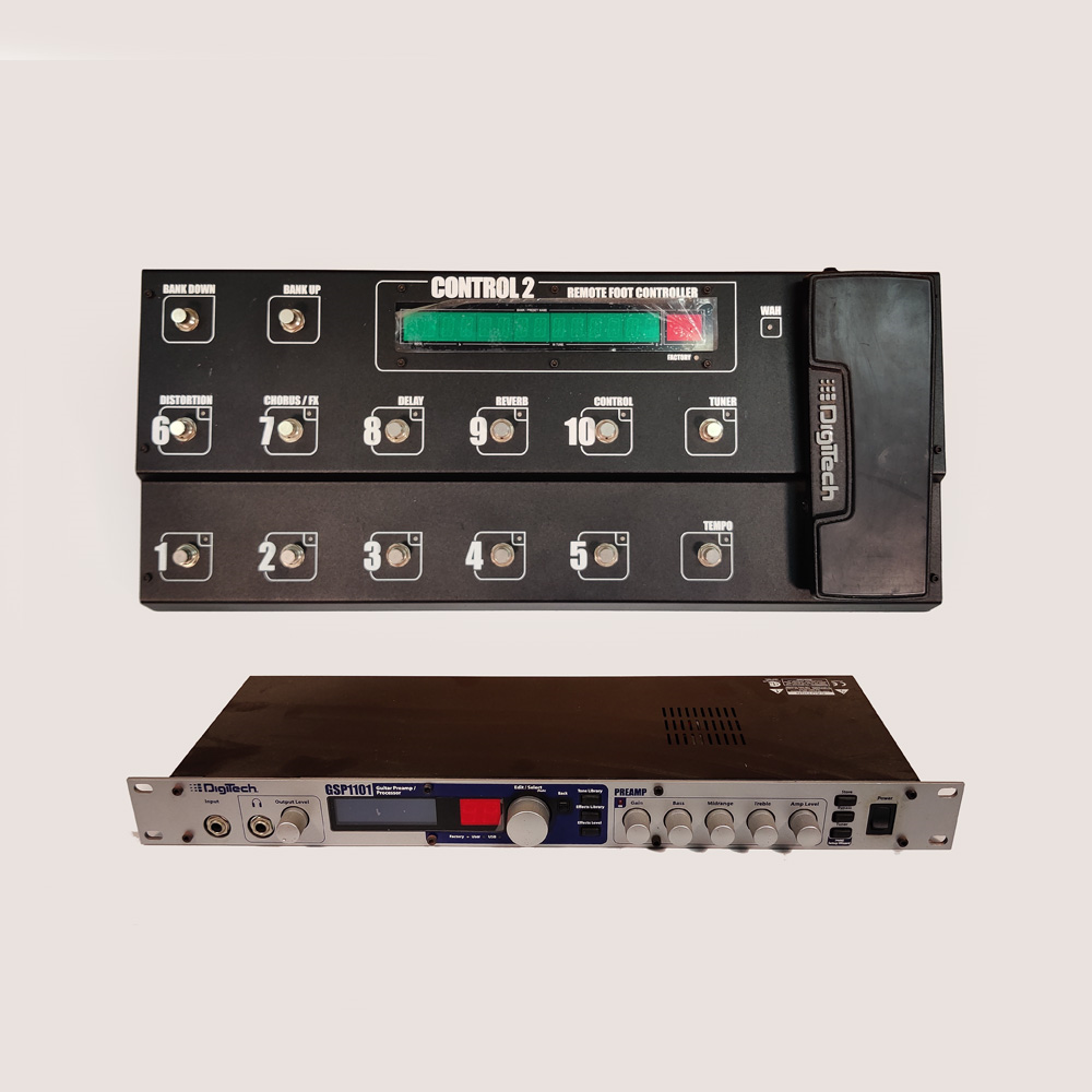 Digitech GSP1101 Guitar Processor with Floor Controller USA Made Mint - Preloved