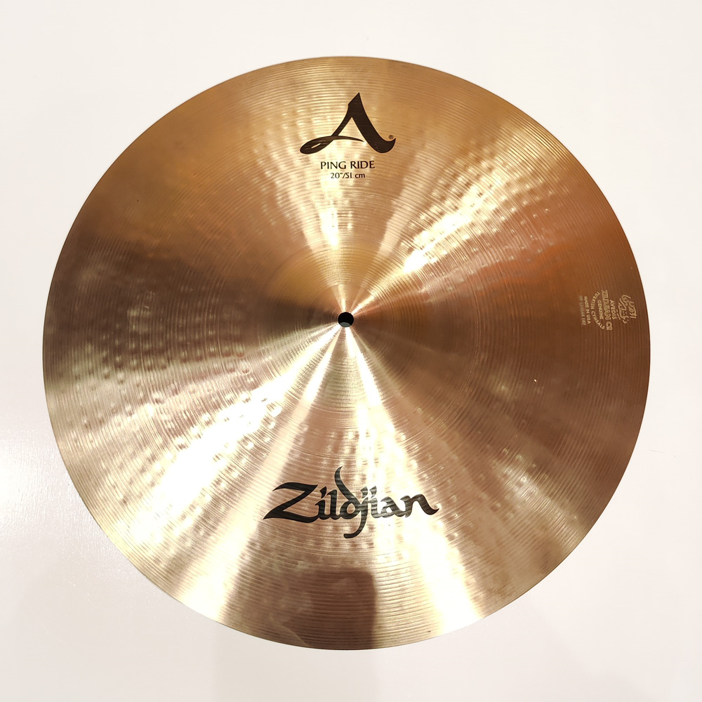 Zildjian A 20 inch Ping Ride Cymbal - Preloved