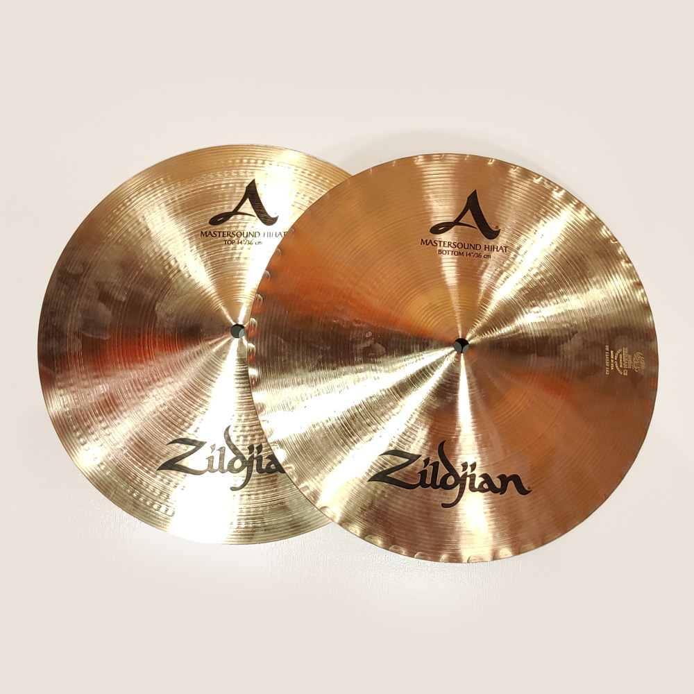 Zildjian A Mastersound 14 inch  Hi-hat Cymbals Pair - Preloved