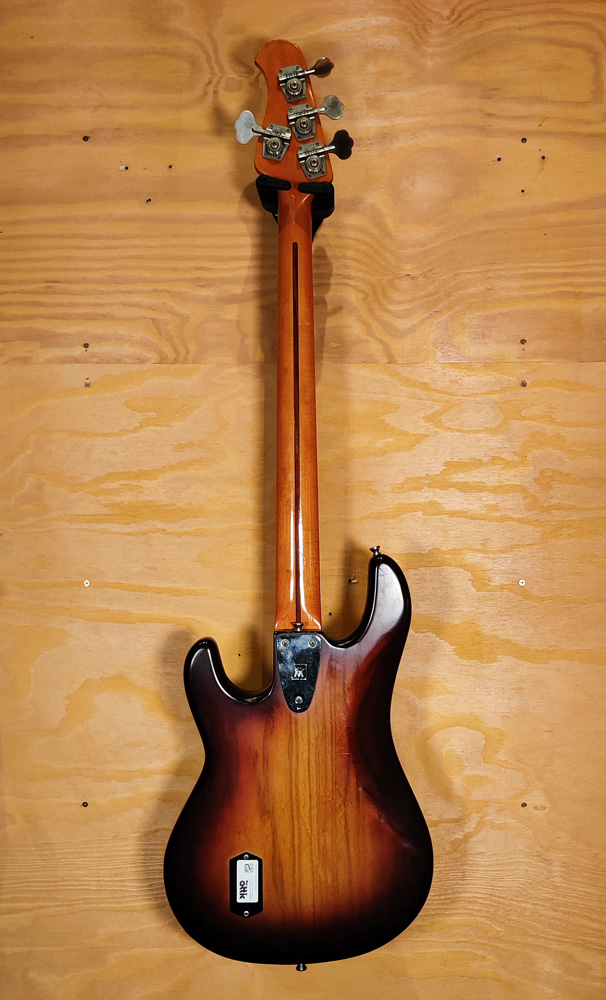 Music Man 1979 Sabre Bass Guitar in Sunburst - Preloved