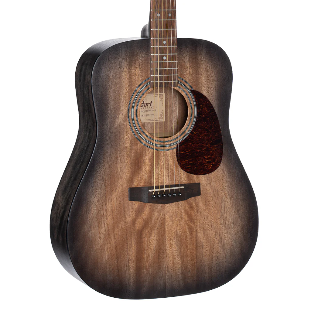 Cort Earth 60M Acoustic Guitar - Open Pore Trans Blackburst (B-Stock)