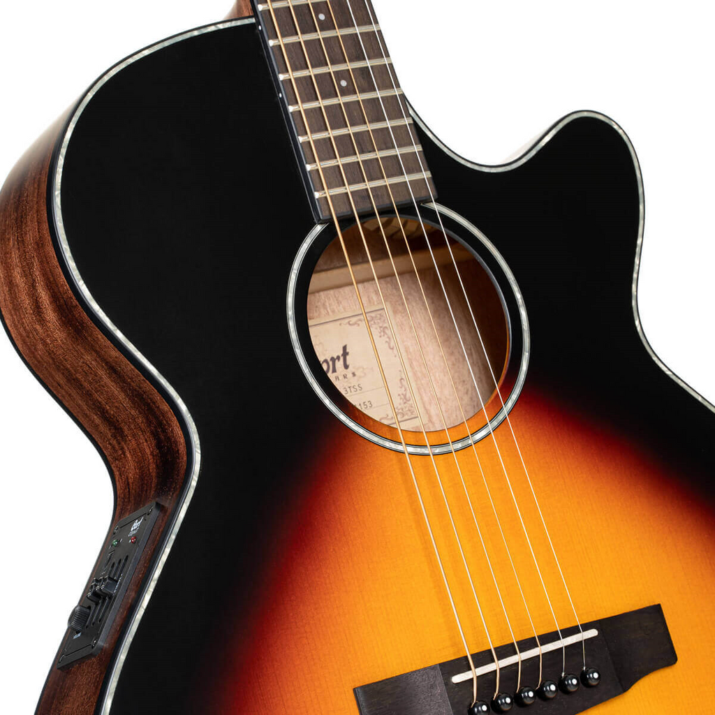Cort SFX-E 3TSS Acoustic Guitar - 3-Tone Satin Sunburst (B-Stock)