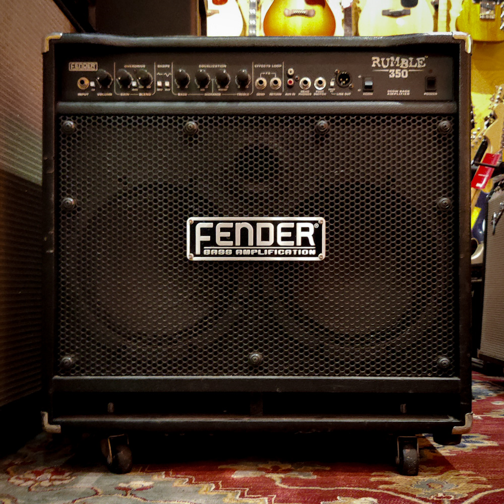 Fender Rumble 350 2x10 Bass Amplifier Combo - Preloved
