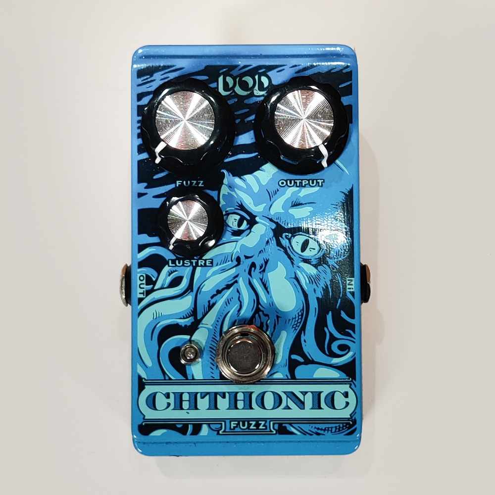 DOD Chthonic Fuzz Guitar Effects Pedal - Preloved