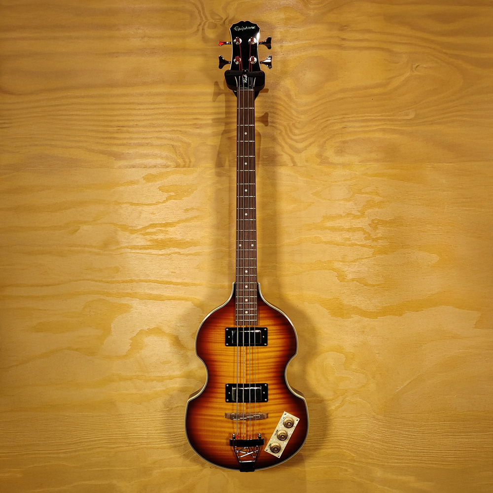 Epiphone Viola Bass Guitar in Vintage Sunburst Mint - Preloved