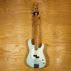 Ernie Ball Music Man Cutless Bass Guitar in Diamond Blue - Preloved