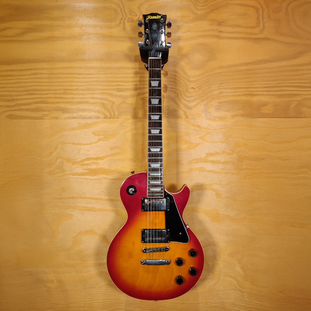 Founder Les Paul 1970s Electric Guitar Made In Japan - Preloved