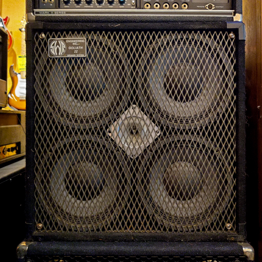 SWR Goliath II 4x10 inch Bass Amplifier Cabinet - Preloved