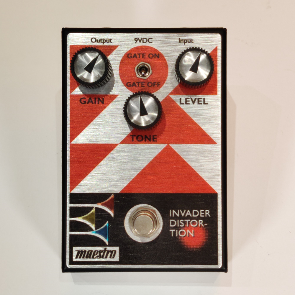 Maestro Invader Distortion Guitar Effects Pedal - Preloved