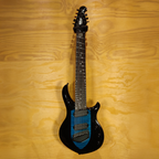 Ernie Ball Music Man Majesty 8 String Electric Guitar in Okelani Blue mint - Preloved