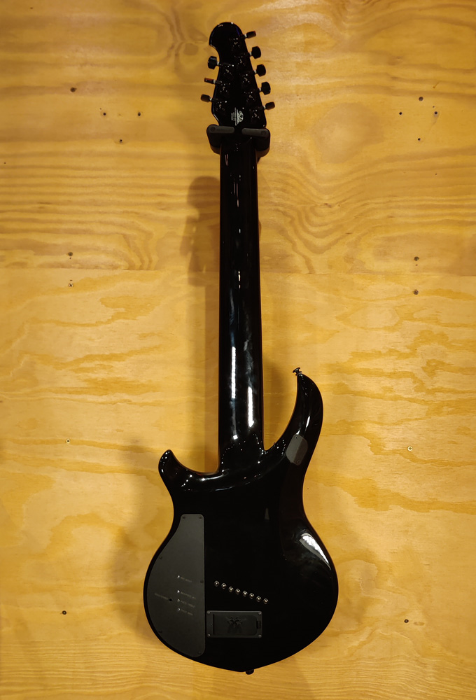 Ernie Ball Music Man Majesty 8 String Electric Guitar in Okelani Blue mint - Preloved