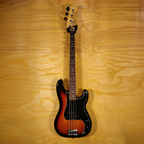 Fender Player II Precision Bass Guitar in 3-Colour Sunburst with Rosewood Fingerboard Mint - Preloved